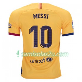 Camisolas de Futebol FC Barcelona Lionel Messi 10 Equipamento Alternativa 2019/20 Manga Curta